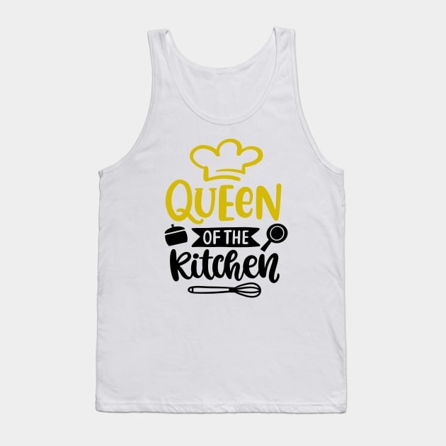 Queen of the Kitchen Tank Top by RioDesign2020